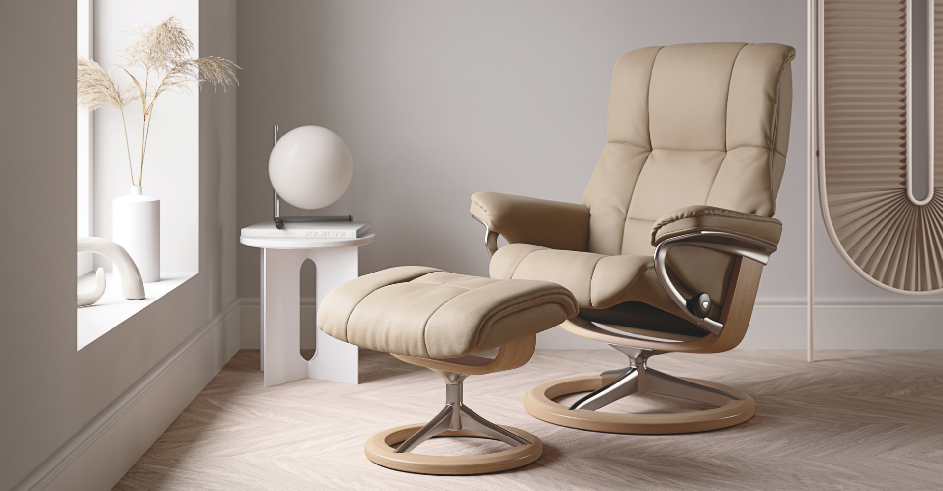 Discover Scandinavian seating that adapts to your body, combining intelligent comfort technology with clean, timeless design.