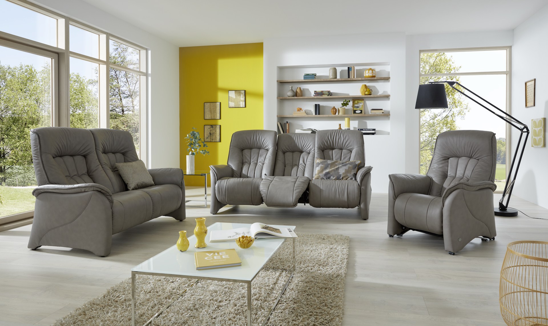Himolla Rhine 4350 27O Electric Reclining Chair - Material Things