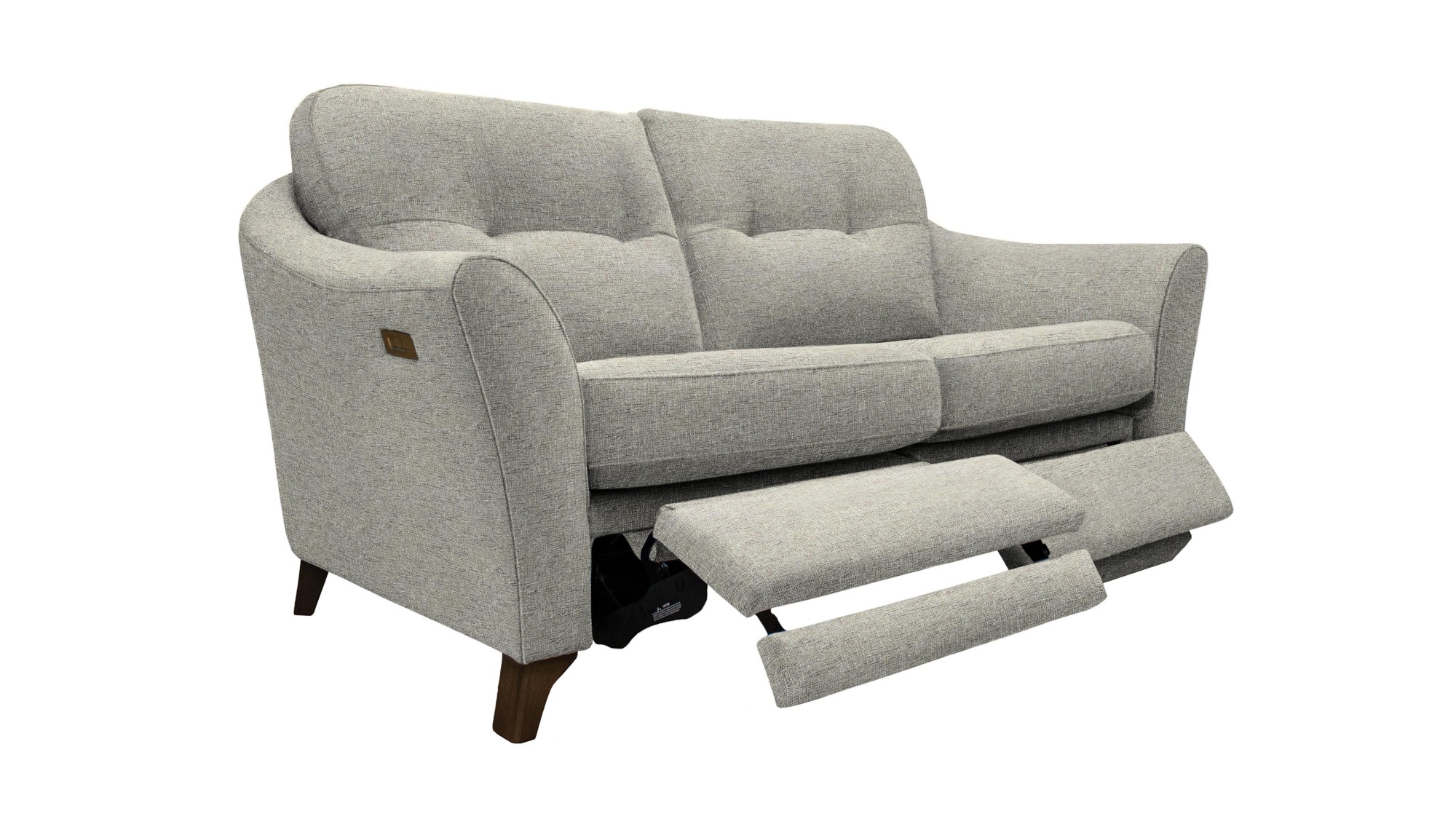 G Plan G Plan Hatton 2str Pillow Back Sofa with Power Footrest
