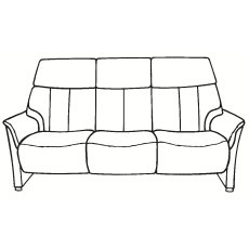 Himolla Chester 4247 3str Sofa