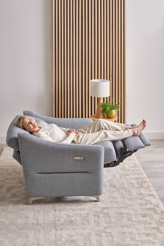 Made In Wales - Snowdon - Chair Power Recliner with Headrest & Lumbar Made In Wales - Snowdon - Chair Power Recliner with Headrest & Lumbar