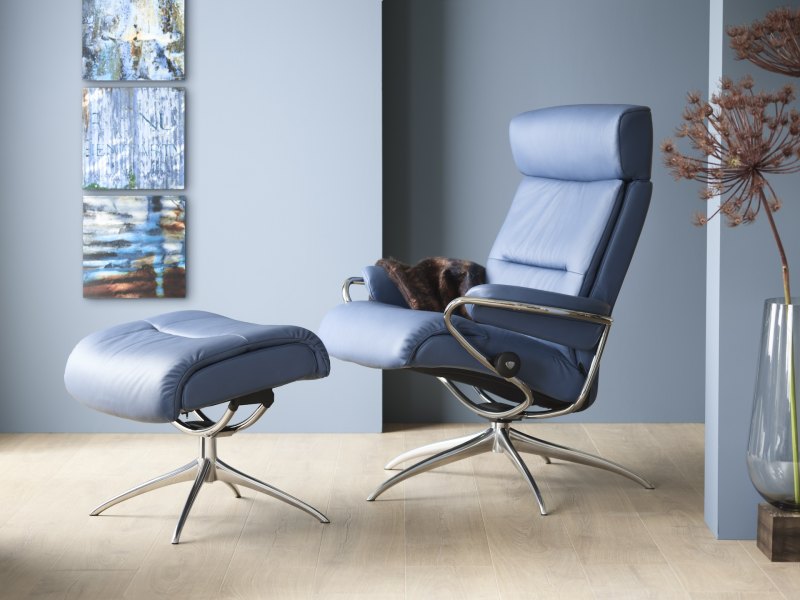 Stressless Tokyo Chair with footstool - Material Things