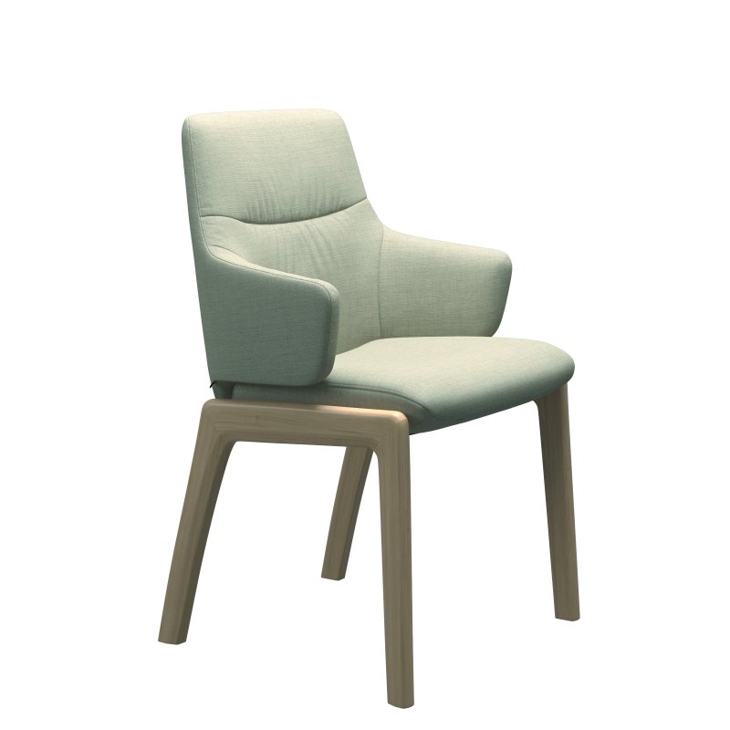 Stressless Quickship Mint Large Low Back Dining Chair Stressless Quickship Mint Large Low Back Dining Chair