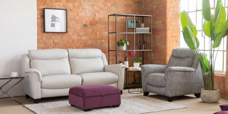 Parker Knoll Manhattan Double Power Recliner Large Seater Sofa