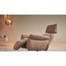 Himolla Cleo 8980 Chair with stainless steel ring base Himolla Cleo 8980 Chair with stainless steel ring base