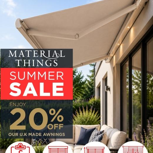 Your garden, with shade on demand.... 